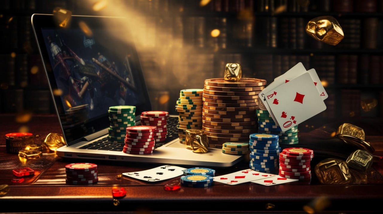 Layar slot online dengan simbol buah-buahan berputar di shiokelinci4d